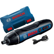 Акумуляторна електровикрутка Bosch GO 2 Professional, у кейсі з USB зарядкою Акумуляторна електровикрутка Bosch GO 2 Professional, у кейсі з USB зарядкою