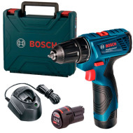 Акумуляторний дриль-шурупокрут Bosch GSR 120-LI Professional, 2 акб GBA 12V 2.0Ah, з/п GAL 1210 CV у чемодані Акумуляторний дриль-шурупокрут Bosch GSR 120-LI Professional, 2 акб GBA 12V 2.0Ah, з/п GAL 1210 CV у чемодані
